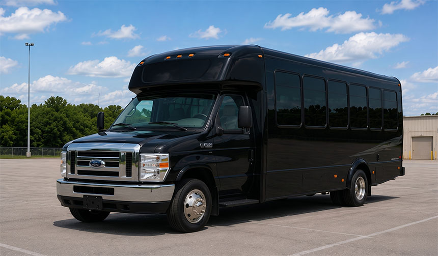 20-passenger minibus for charter in State College, PA