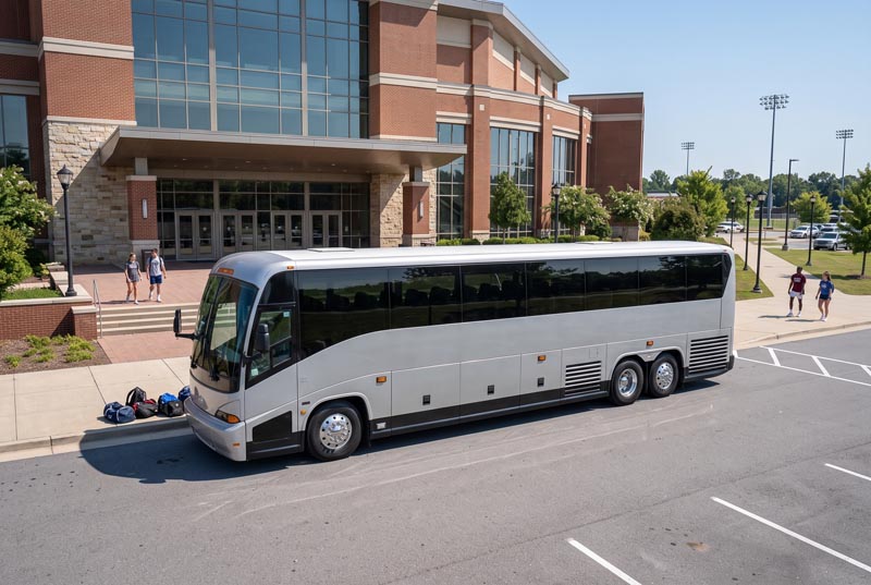 Sports Team Charter Bus Rentals in State College, PA